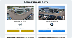 Desktop Screenshot of aherns.ie